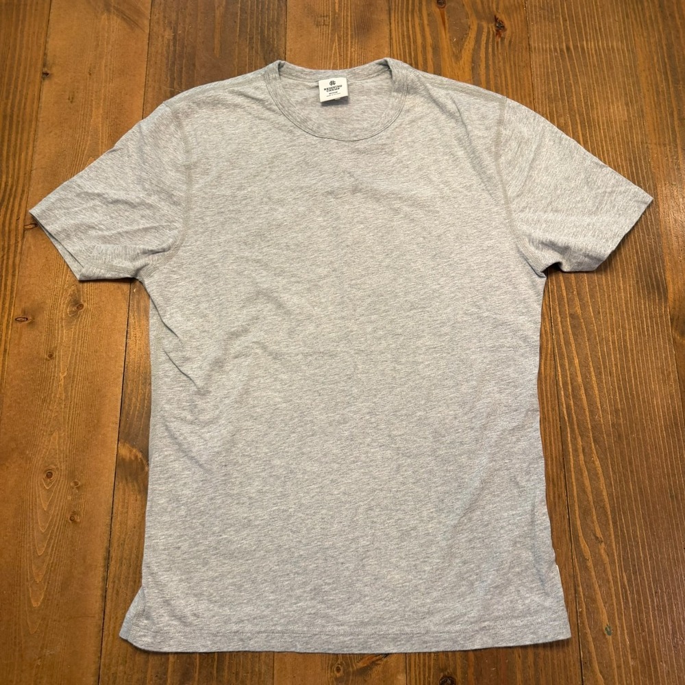 Reigning Champ Lightweight Jersey Slim T-Shirt Heather Gray Men's Medium